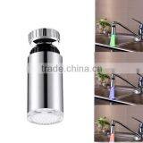 LED Color Changing Bubble Copper Faucet, Copper Temperature Sensor Control LED Colorful Basin Faucet For Sale thumbnail-1