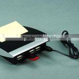 Funny Unique Design Square Shape 4 in 1 USB Hub With Memo Stick Stand USB Hub USB Notepaper Box thumbnail-3