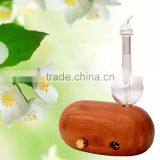 Elegant Bamboo and Glass LED Aroma Diffuser Nebulization Oil Diffuser thumbnail-1