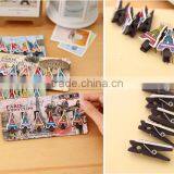 Wooden Eiffel Tower Photo Clip Holder,memo Clip thumbnail-2