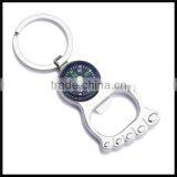 Personality Wholesale Metal Foot Shape Bottle Opener Keychain for Men thumbnail-1