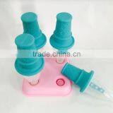 4pcs Ice Cream Popsicle Maker,ice Lolly Mould, Ice Cream Maker thumbnail-4