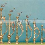 brass shiny polished hookah shisha set of 10