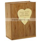 Sliding Bamboo Cinerary Casket For Adult
