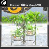 Chinese Factory Flower Pot Rack Hot Sale Iron Flower Pot Stand Plant Display Rack thumbnail-3