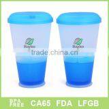 USA Popular Plastic Mini Double Wall Ice Cream Mug thumbnail-1