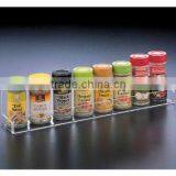 Factory Wholesale Clear Acrylic Wall Mounted/wall Hanging Spice Bottle Rack thumbnail-5