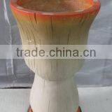 Knock-down Garden Fiberglass Planter Flowerpot thumbnail-1
