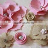 2017 Hight Quality New Products Hot Sale Interior Home Party Decoration Eco Handmade Promotion Felt Cheap Artificial Flower thumbnail-1