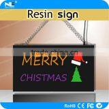 New Innovative Products Bar Open Led Sign / Resin Plate Led Sign / Acrylic Led Sign . New Advertising thumbnail-2