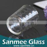 Internal Embossed New Fashion Style Glass Tumbler Drinking Glass Tumbler thumbnail-2