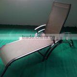 Outdoor Aluminum Lounge Folding Chaise Lounge thumbnail-1