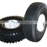 10inch Pneumatic Wheel 4.10/3.50-4 for Hand Truck thumbnail-1
