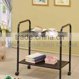Kitchen Stand Kitchen Shelf, Magazine Rack, Easy Move Metal Storage Rack thumbnail-1