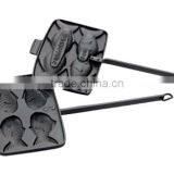 Cast Iron Taiyaki Maker Japanese Waffle Maker for Gas Made in Japan thumbnail-2