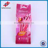 5PCS STAINLESS STEEL TRIPLE BLADE RAZOR thumbnail-1