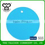 High Quality Round Colorful Food Grade Heat Resistant Silicone Table Mat thumbnail-1