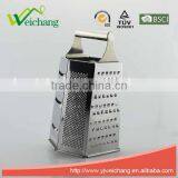 WCGT306 New Products 6 Sides Electrolytic Corrosion Vegetable Kitchen Graters Stainless Steel Grater thumbnail-2