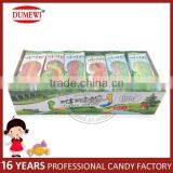 Snack Shape Sugar Coated Fruit Gummy Soft Candy thumbnail-5
