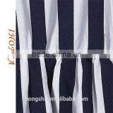Sleeveless Black And White Striped Baby Frock Designs Sleeveless Baby Frock HSd6010 thumbnail-3