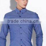 Men's Cotton Shirt Slim Fit Shirt HOT! MSRT0046 thumbnail-1