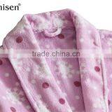 China Manufacturer Hotel/home Printing Coral Fleece Bathrobes thumbnail-3