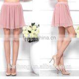 2015 Latest Hot Sell Fashion Popular Girls Chiffon Mature Women Short Skirt thumbnail-3
