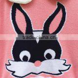Lovely Rabbite Knitting Pattern Pink Red Baby Girls Stylisg Latest Sweater thumbnail-3