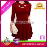 2016 Fashion African Fashion Designs Dress Plain Dress thumbnail-1