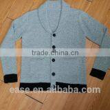 2016 New Arrival Chrismas Collar Neck Cashmere Cardigan Button up Man Sweater thumbnail-1