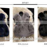 High Quality Hot Sales Type Fur 100% Real Fox Fur Short Vest Jacket Gilet Waistcoat Coat Fashion Warm Ladies thumbnail-6
