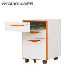 Office Furniture Steel Fixed Pedestal 3 Drawer Filing Cabinet thumbnail-3