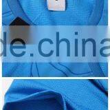 Blue White Short Sleeve Blank T-shirt Custom T Shirt Printing Silk Screen thumbnail-6