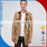 Factory Directly Selling Double-breasted Long Jacket thumbnail-1