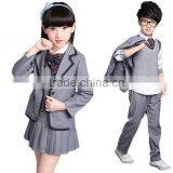 Factory Discount Kids Clothes School Wear Uniform Manufacturer of Preschool Uniforms thumbnail-1