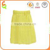 Summer Season Clothes Double Layer Chiffon Pleated Skirt for Girl thumbnail-2