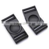 XY2540-25mm 1inch Black POM Plastic Buckle Pressing-shaking Buckle for Webbing Straps thumbnail-3