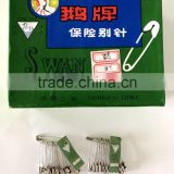 Swan brand nickel plating safety pin