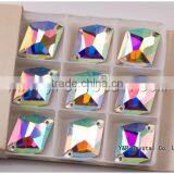 China Manufacturers Color AB Sew on Crystal Rhinestones for Wedding Dress thumbnail-3