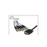 Computer Cables VGA Cable HD15M - 5XBNC Male Cable, UL2919, 3Coaxial + 4C/5C/6C/7C thumbnail-1