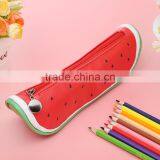 Creative Novel Zipper PU Fruit Melon Shaped Pencil Bag Case thumbnail-4
