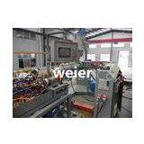 Automatic PE Plastic Pipe Extrusion Line For PE Spiral Wrapping Band Protective Sleeve