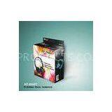 Eco Friendly Gift Package Handle Corrugated Cardboard Box With Nylon Strap Handle