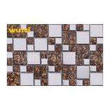 Acid - Resistant Electroplating Backsplash Mosaic Glass Wall Tiles For Kitchen thumbnail-1