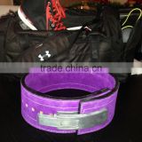 Weight Lifting Bodybuilding Leather Lever Power Belt 4" Wide