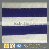 Hot Selling Bath Towel Stripe of Blue and White for Beach thumbnail-3