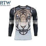 Blank Compression Shirts Rash Guard