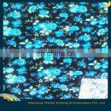30S Polyester Spandex Single Jersey Knitting Fabric Digital Printed for Garment thumbnail-1