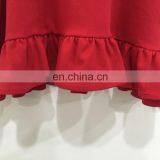 The Bat Sleeve Fork Poised Under Terry Fabric Jogging Top thumbnail-4