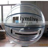Inflatable PVC clear water ball with customized logo